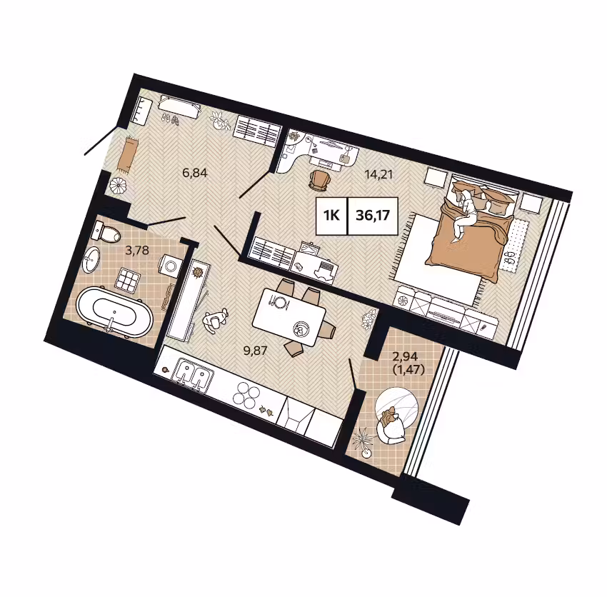 Изображение жк или квартиры № 1