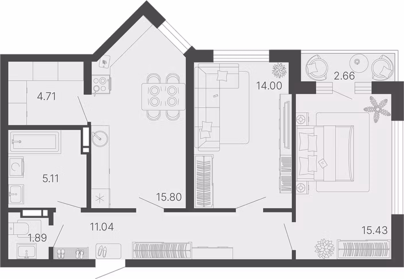 Изображение жк или квартиры № 5